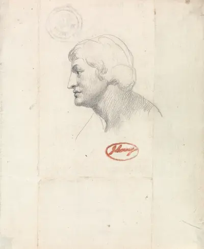 Apollonhuvud av George Romney