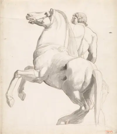 Ryttare från Montecavallo av George Romney