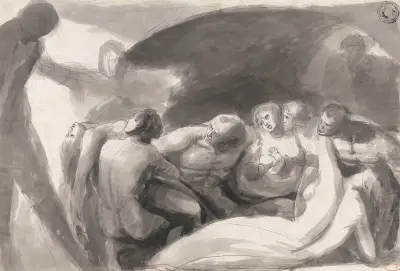 Howard besöker ett fängelse av George Romney