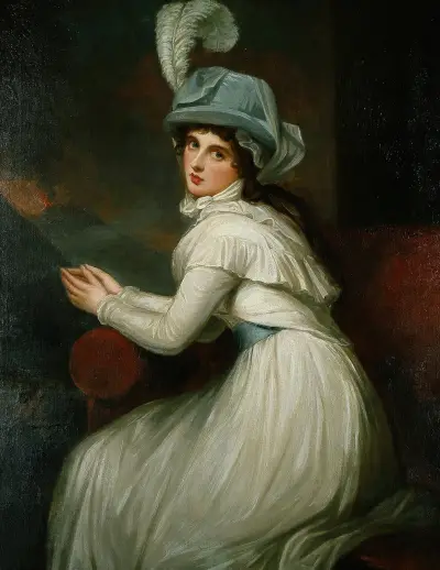 Lady Hamilton av George Romney