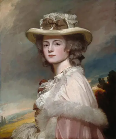 Mrs. Davies Davenport av George Romney