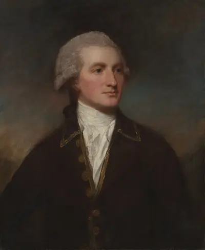 Porträtt av en man av George Romney