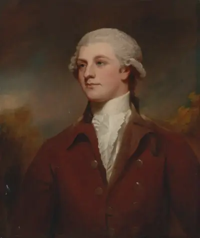 Portrait of Bryan Cooke of Owston av George Romney