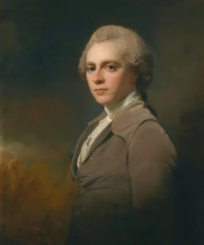 Portrait Of George Cowper av George Romney