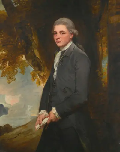 Portrait Of John Redhead av George Romney