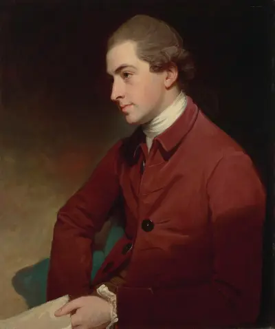Portrait of Sir Thomas Frankland, 6th Bt. av George Romney
