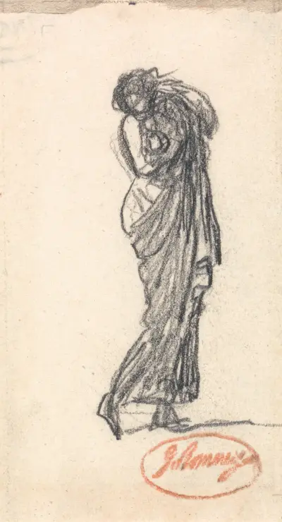 The Indian Woman von George Romney