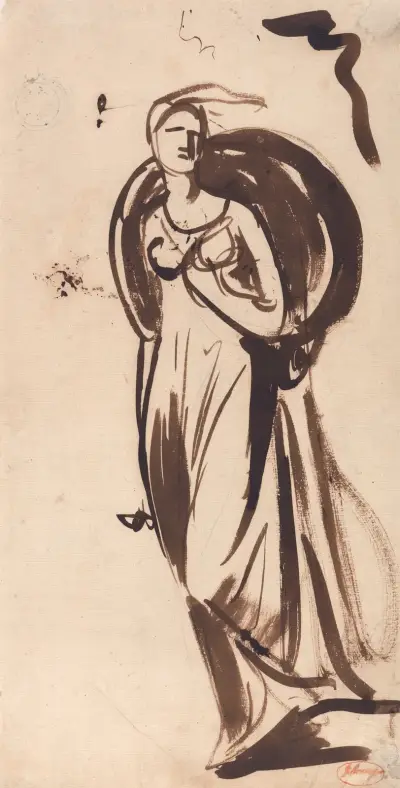 Viscountess Bulkeley as Hebe von George Romney