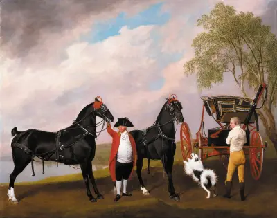 The Prince of Wales’s Phaeton av George Stubbs