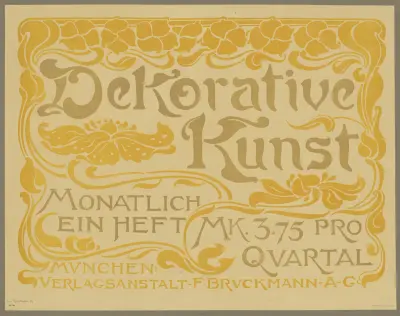 Dekorative Kunst av Georges Lemmen