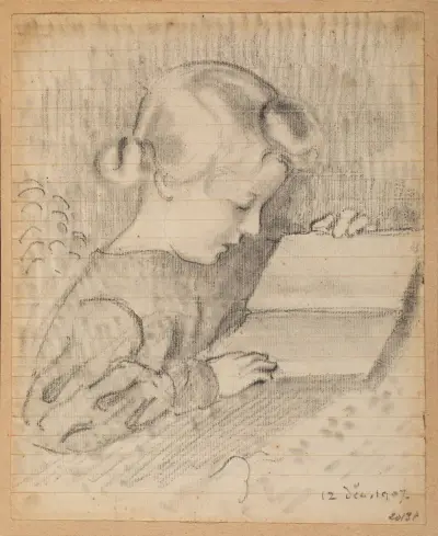 Ensemble de deux œuvres sur papier av Georges Lemmen