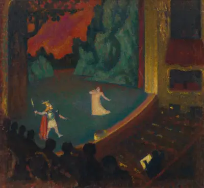Götterdämmerung – Operní představení v La Monnaie, Georges Lemmen