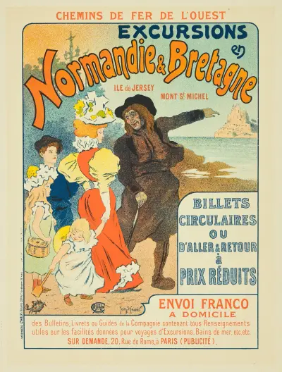 Excursion en Normandie et Bretagne av Georges Meunier
