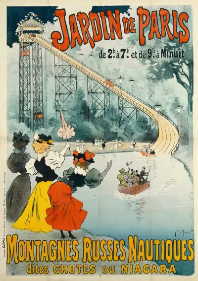 Montagnes Russes Nautiques  Dites Chutes Du Niagara av Georges Meunier