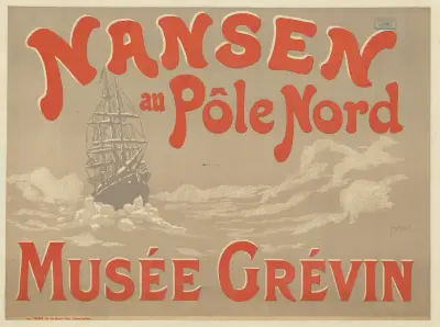 Nansen au Pôle nord. Musée Grévin av Georges Meunier