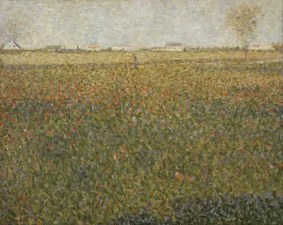 La Luzerne, Saint-Denis av Georges Seurat
