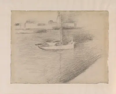 The Clipper av Georges Seurat