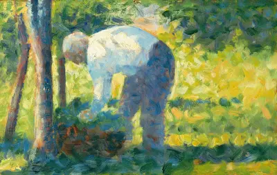 The Gardener av Georges Seurat