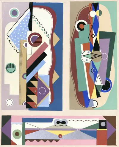 Collection decors et couleurs Pl.17 av Georges Valmier