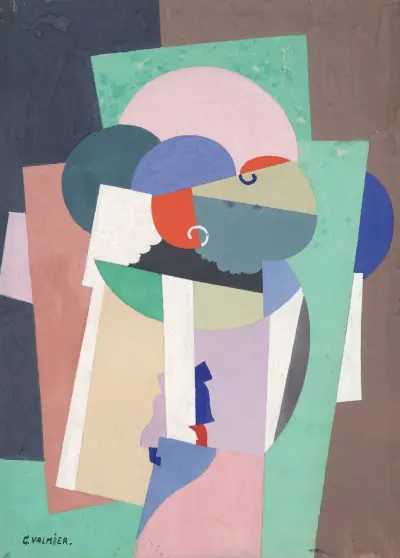 Composition (No. 7888) av Georges Valmier