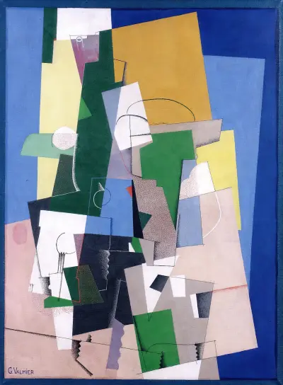 Kubistisk komposition av Georges Valmier