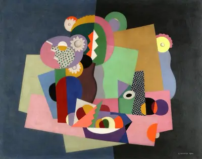 Blommor och frukt av Georges Valmier