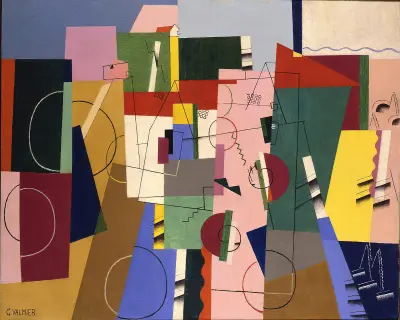 Landscape av Georges Valmier