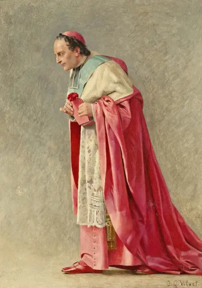 The Cardinal av Jehan Georges Vibert