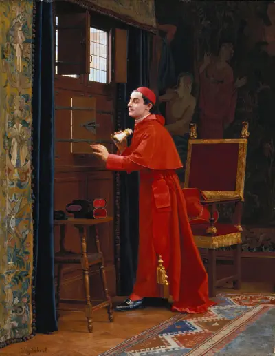 The View av Jehan Georges Vibert
