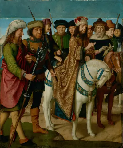 Pilate and the Chief Priests av Gerard David