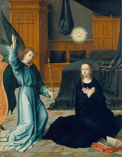 The Annunciation, 1509 av Gerard David