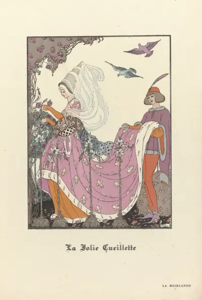 La Guirlande – La jolie Cueillette av Gerda Wegener