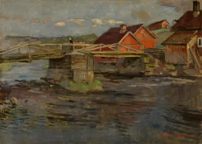 Tidigt på morgonen av Gerhard Munthe