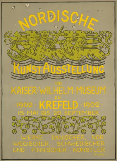 Nordische Kunst-Ausstellung. Krefeld av Gerhard Munthe