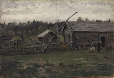 Old Barn, Hedmark av Gerhard Munthe