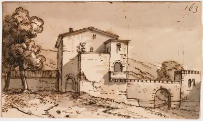 Italian Landscape av Giacomo Quarenghi