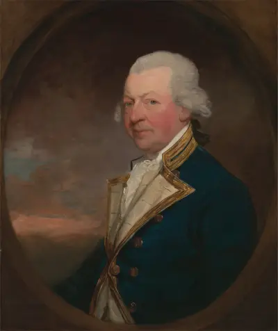 Captain John MacBride av Gilbert Stuart