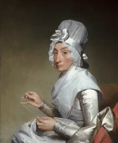 Catherine Brass Yates (Mrs. Richard Yates) av Gilbert Stuart