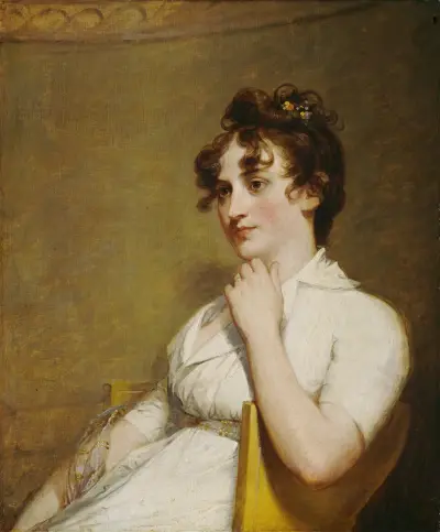 Eleanor Parke Custis Lewis (Mrs. Lawrence Lewis) av Gilbert Stuart