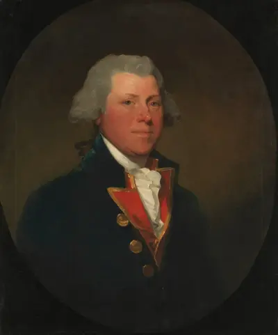James DeLancey av Gilbert Stuart