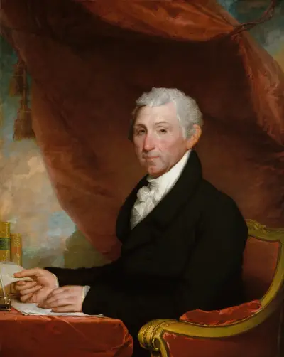 James Monroe av Gilbert Stuart