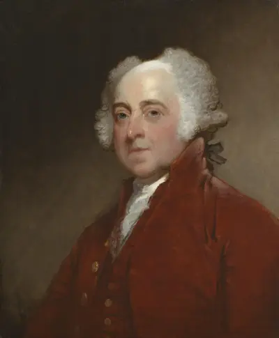 John Adams av Gilbert Stuart