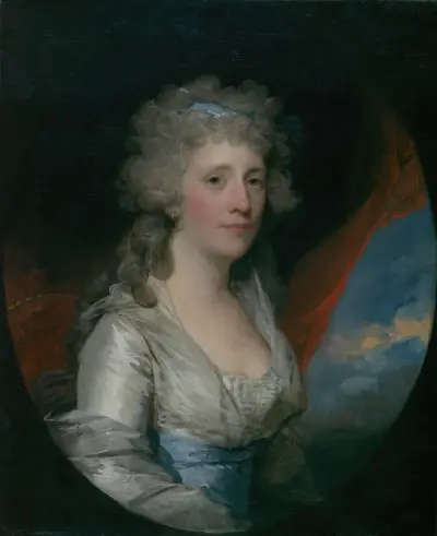 Mrs. Joseph Anthony Jr. (Henrietta Hillegas) av Gilbert Stuart