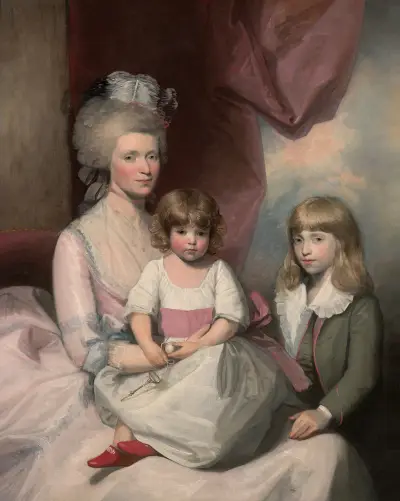 Portrait of A Family av Gilbert Stuart