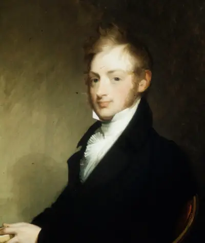 Portrait of Alexander Townsend av Gilbert Stuart