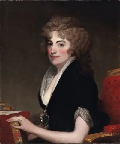 Portret Anne Willing Bingham, Gilbert Stuart