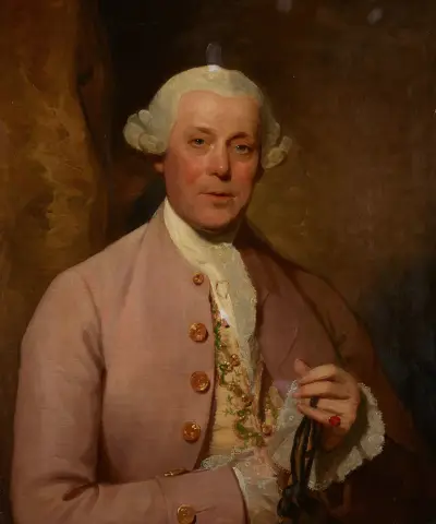Portrait of Henry Lambert av Gilbert Stuart