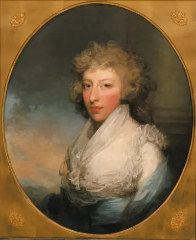 Porträtt av Mrs. Gabriel Manigault av Gilbert Stuart