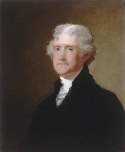 Thomas Jefferson av Gilbert Stuart