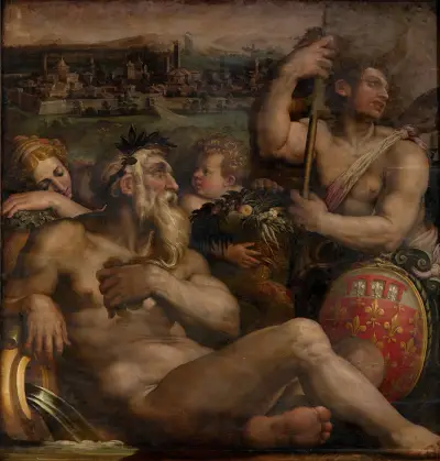 Allegory of Prato av Giorgio Vasari